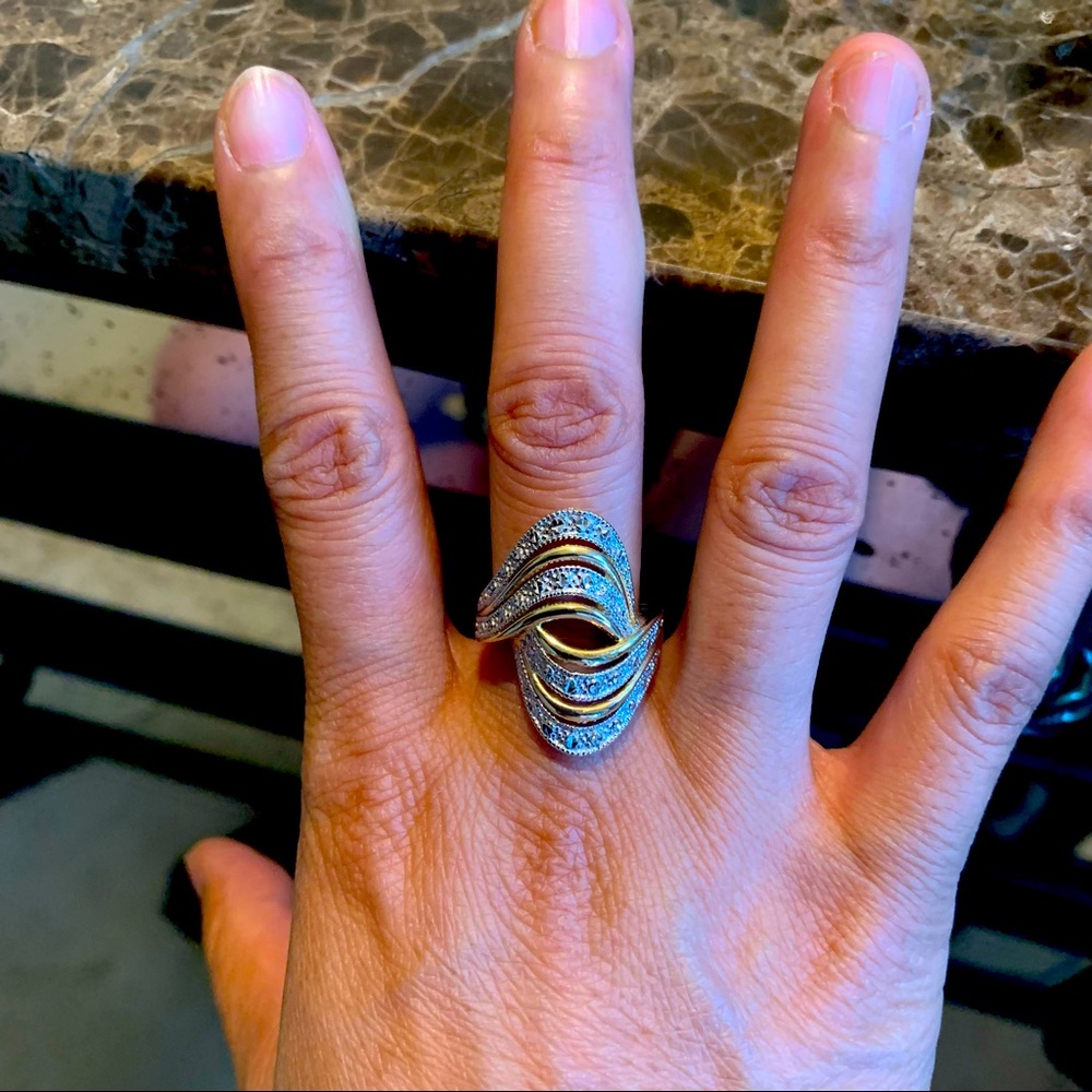 Vintage 925 sterling silver ring